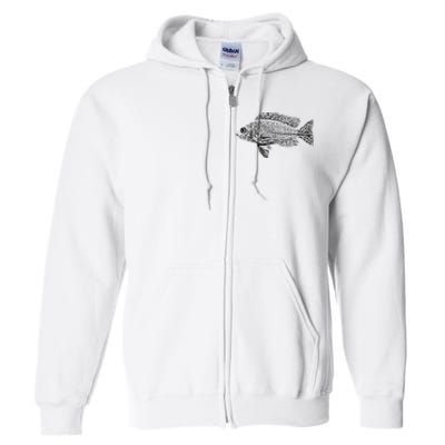 Firefish Malawi Aulonocara Peacock Cichlid Fish Full Zip Hoodie