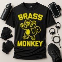 Funky Monkey Brass Monkey Cooling Performance Crew T-Shirt