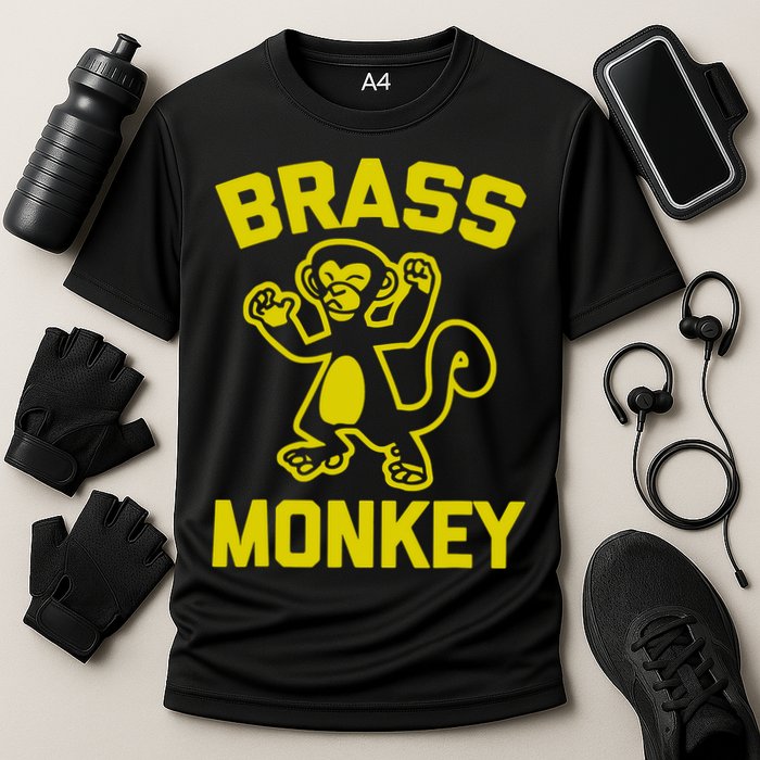 Funky Monkey Brass Monkey Cooling Performance Crew T-Shirt