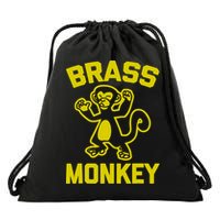 Funky Monkey Brass Monkey Drawstring Bag