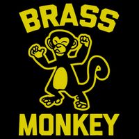 Funky Monkey Brass Monkey Drawstring Bag