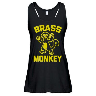 Funky Monkey Brass Monkey Ladies Essential Flowy Tank