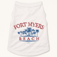 Fort Myers Beach Fl Palm Trees On Beach Doggie Tank