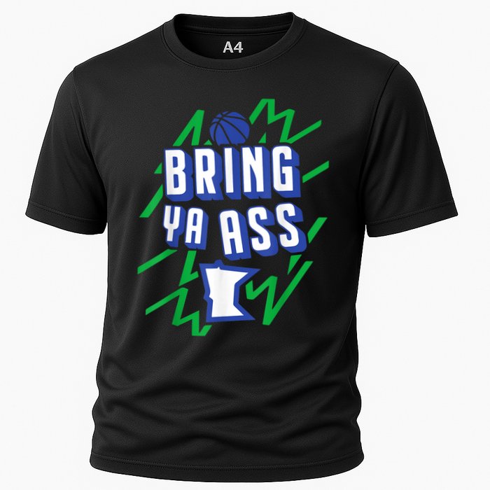 Funny Meme Bring Ya Ass Humor Cooling Performance Crew T-Shirt