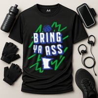 Funny Meme Bring Ya Ass Humor Cooling Performance Crew T-Shirt