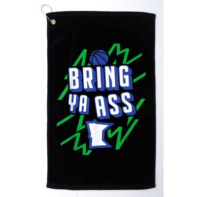 Funny Meme Bring Ya Ass Humor Golf Towel