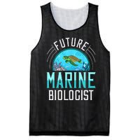 Future Marine Biologist Biology Ocean Life Mesh Reversible Basketball Jersey Tank