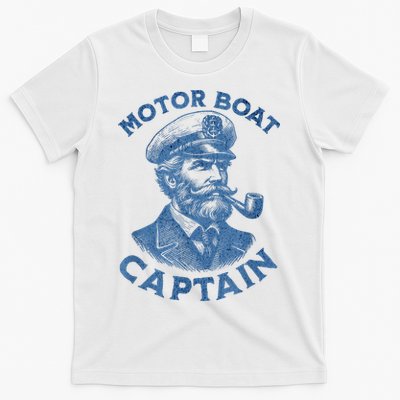 Funny Motor Boat Captain T-Shirt