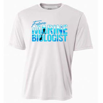 Future Marine Biologist Ocean Student Biology Gift Cooling Performance Crew T-Shirt