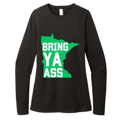 Funny Meme Bring Ya Ass Womens CVC Long Sleeve Shirt