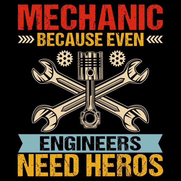 Funny Mechanic Because Even Engineers Need Heroes Wool Snapback Cap