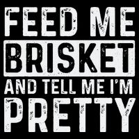 Feed Me Brisket - Pitmaster BBQ Lover Smoker Grilling 16 in Basic Backpack