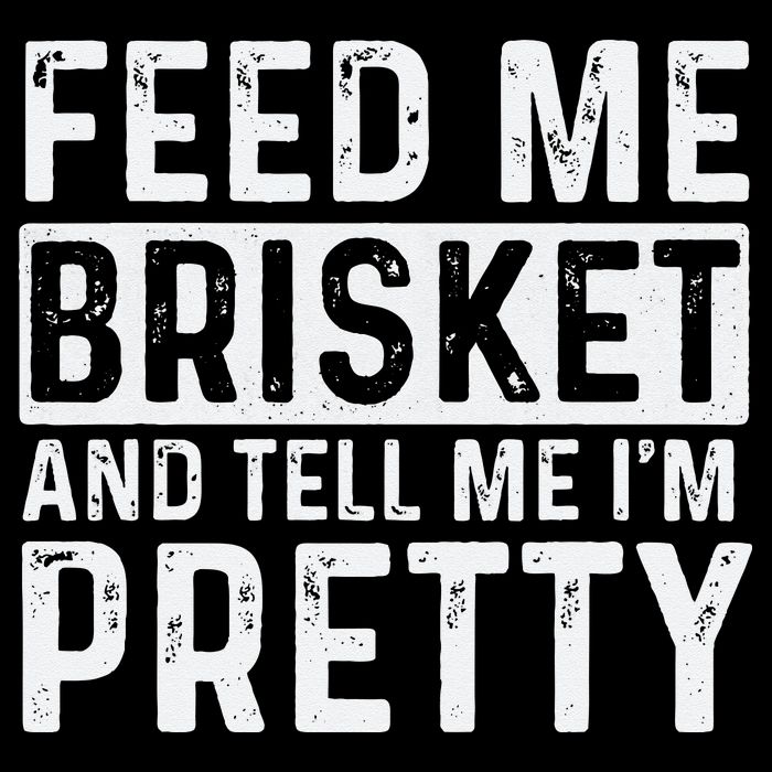 Feed Me Brisket - Pitmaster BBQ Lover Smoker Grilling Youth Performance Sprint T-Shirt