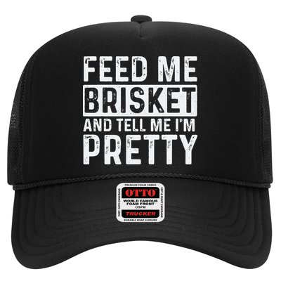 Feed Me Brisket - Pitmaster BBQ Lover Smoker Grilling Trucker Hat
