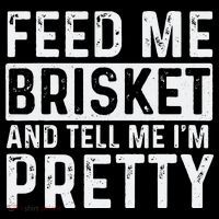 Feed Me Brisket - Pitmaster BBQ Lover Smoker Grilling Wool Snapback Cap
