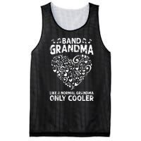 Funny Marching Band Grandma Music Lover Percussion Mom Mesh Reversible Basketball Jersey Tank