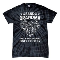 Funny Marching Band Grandma Music Lover Percussion Mom Tie-Dye T-Shirt