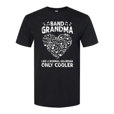 Funny Marching Band Grandma Music Lover Percussion Mom Softstyle CVC T-Shirt