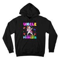 Family matching Birthday Princess Dabbing Unicorn Uncle Hoodie