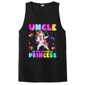 Family matching Birthday Princess Dabbing Unicorn Uncle PosiCharge Competitor Tank