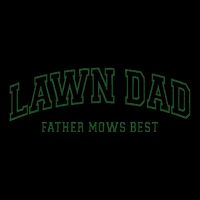 Father Mows Best Funny Lawn Mowing For Lawn Mower Dad Button