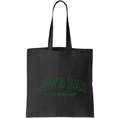 Father Mows Best Funny Lawn Mowing For Lawn Mower Dad Bag