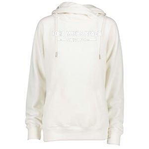 Fort Myers Beach Strong Community Strength Prayer Support Womens Funnel Neck Pullover Hood