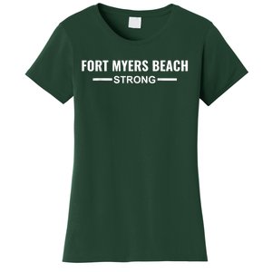 Fort Myers Beach Strong Community Strength Prayer Support Women's T-Shirt