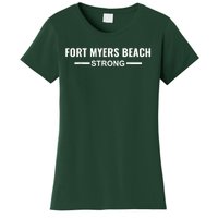 Fort Myers Beach Strong Community Strength Prayer Support Women's T-Shirt