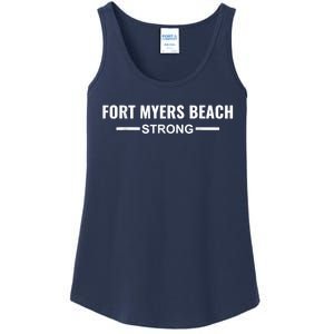 Fort Myers Beach Strong Community Strength Prayer Support Ladies Essential Tank