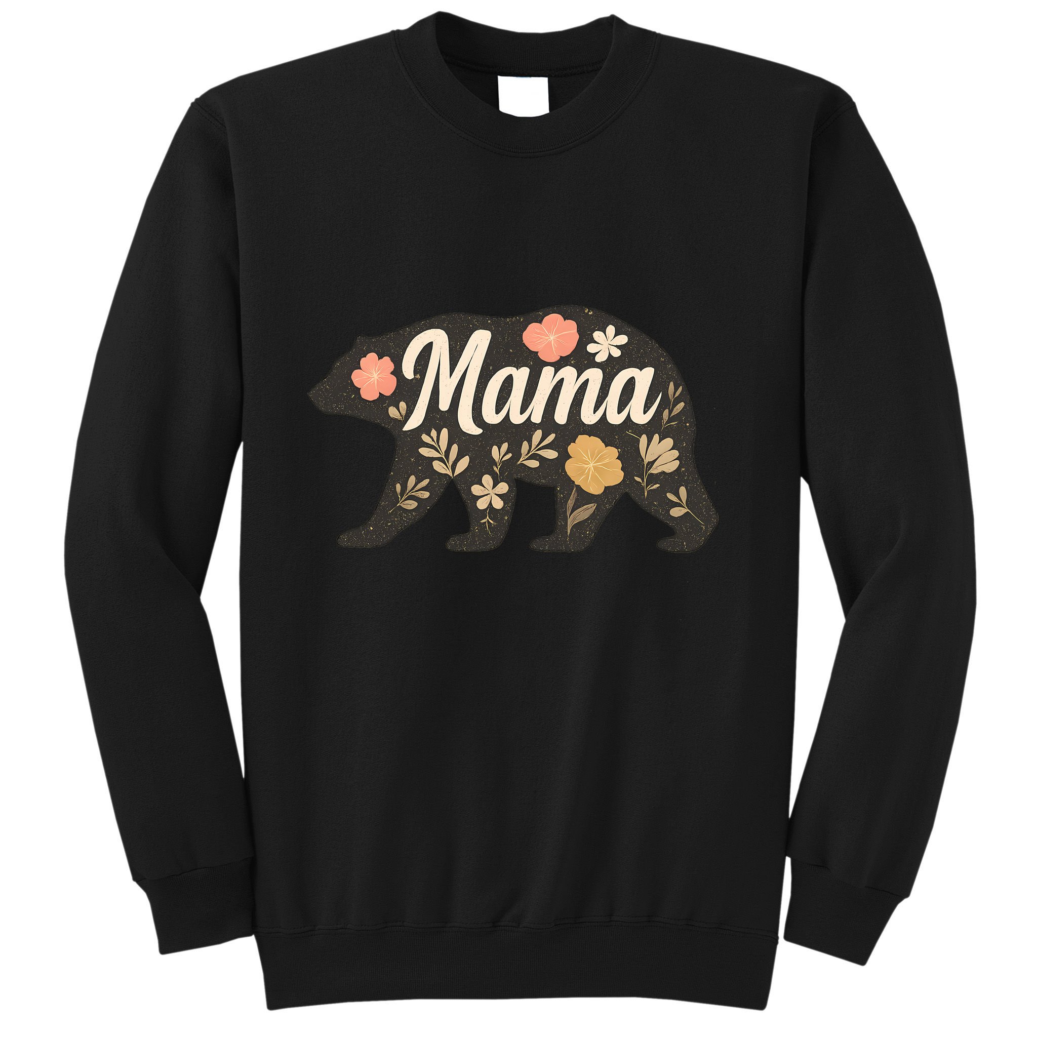 Floral Mama Bear Sweatshirt