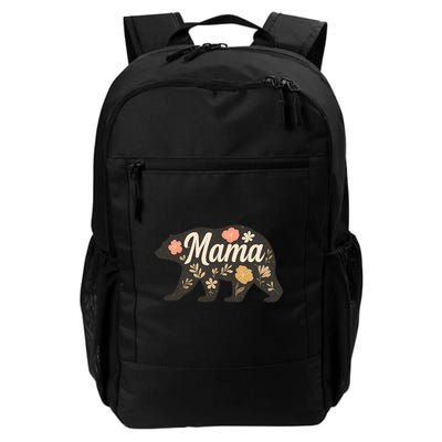 Floral Mama Bear Backpack