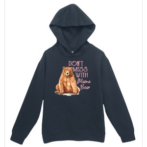 Funny Mama Bear Dont Mess With Mama Bear Mothers Day Urban Pullover Hoodie