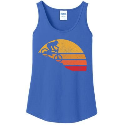 Funny Mountain Bike Vintage Mtb Funny Gift Downhill Biking Cycling Biker Gift Ladies Essential Tank