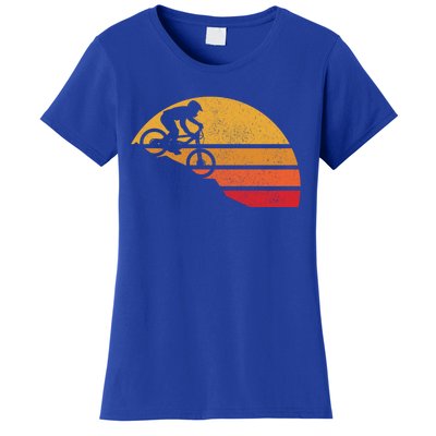 Funny Mountain Bike Vintage Mtb Funny Gift Downhill Biking Cycling Biker Gift Women's T-Shirt