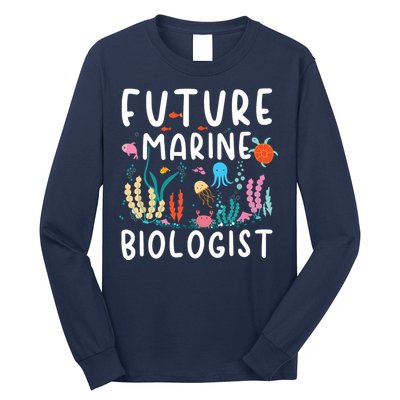 Future Marine Biologist Cute Costume Child Adult Long Sleeve Shirt