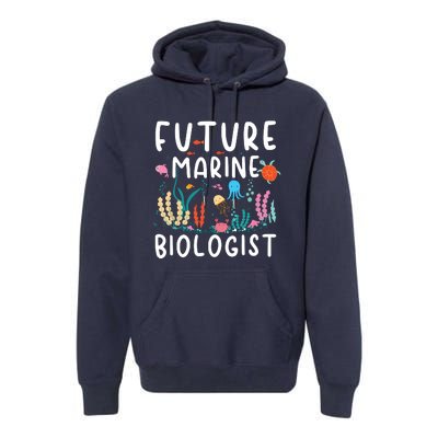 Future Marine Biologist Cute Costume Child Adult Premium Hoodie