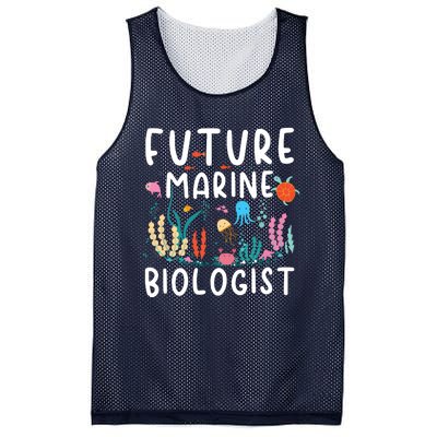 Future Marine Biologist Cute Costume Child Adult Mesh Reversible Basketball Jersey Tank