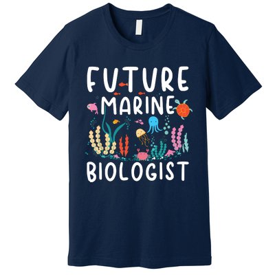 Future Marine Biologist Cute Costume Child Adult Premium T-Shirt