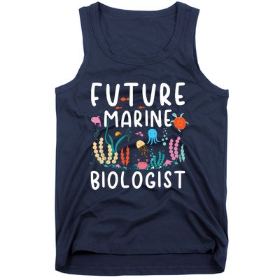 Future Marine Biologist Cute Costume Child Adult Tank Top