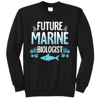 Future Marine Biologist Gift For Teens Funny Biology Sweatshirt