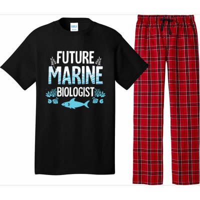 Future Marine Biologist Gift For Teens Funny Biology Pajama Set