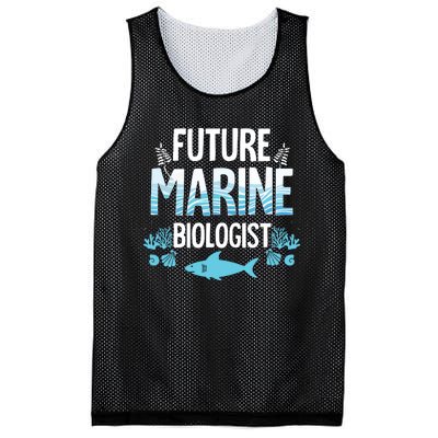 Future Marine Biologist Gift For Teens Funny Biology Mesh Reversible Basketball Jersey Tank