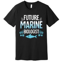 Future Marine Biologist Gift For Teens Funny Biology Premium T-Shirt