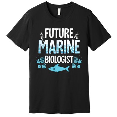 Future Marine Biologist Gift For Teens Funny Biology Premium T-Shirt