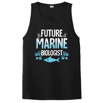 Future Marine Biologist Gift For Teens Funny Biology PosiCharge Competitor Tank