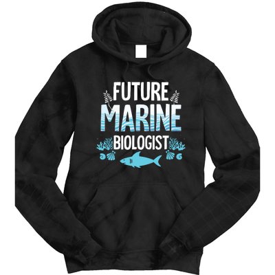 Future Marine Biologist Gift For Teens Funny Biology Tie Dye Hoodie