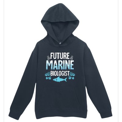 Future Marine Biologist Gift For Teens Funny Biology Urban Pullover Hoodie