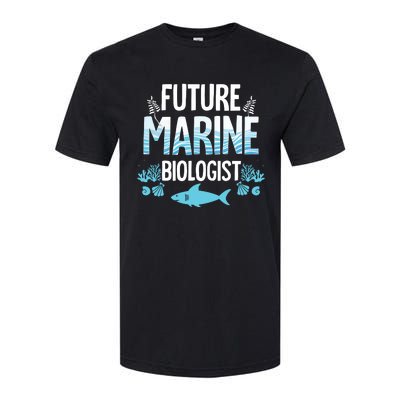 Future Marine Biologist Gift For Teens Funny Biology Softstyle CVC T-Shirt