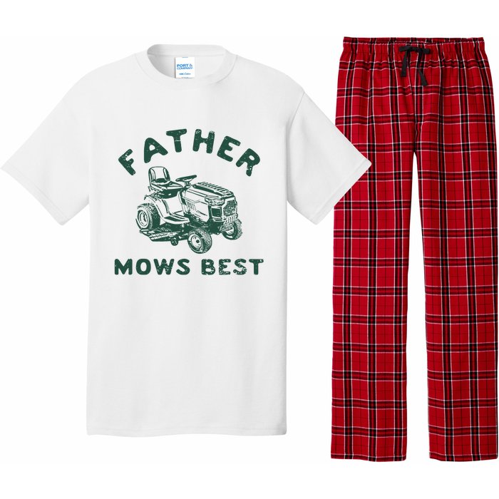 Father Mows Best Pajama Set